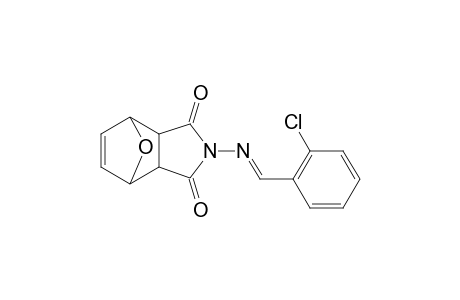 N-[(o-chlorobenzylidene)amino]-7-oxabicyclo[2.2.1]hept-5-ene-2,3-dicarboximide