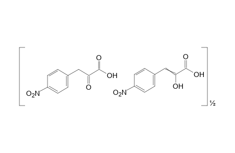 (p-nitrophenyl)pyruvic acid