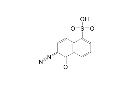 6-diazo-5,6-dihydro-5-oxo-1-naphthalenesulfonic acid