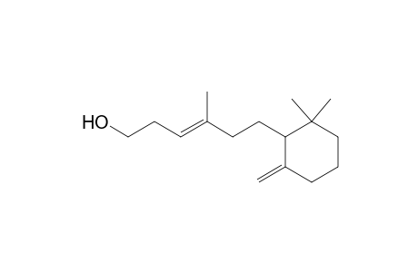 (E)-4-Methyl-6-(2',2'-dimethyl-6'-methylidenecyclohexyl)hex-3-en-1-ol