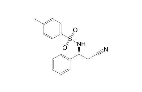 (+-)-N-((S)-2-Cyano-1-phenylethyl)-4-methyl benzene sulfonamide