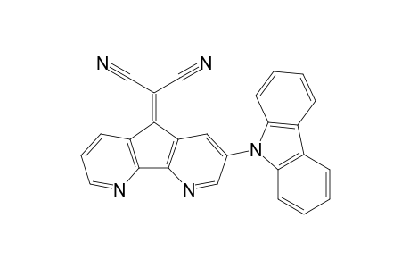 2-(2-(Carbazol-9-yl)-4,5-diazafluoren-9-ylidene)malononitrile