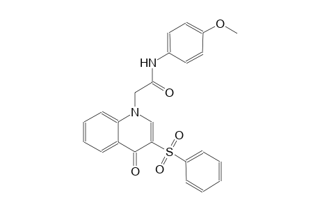 1-quinolineacetamide, 1,4-dihydro-N-(4-methoxyphenyl)-4-oxo-3-(phenylsulfonyl)-