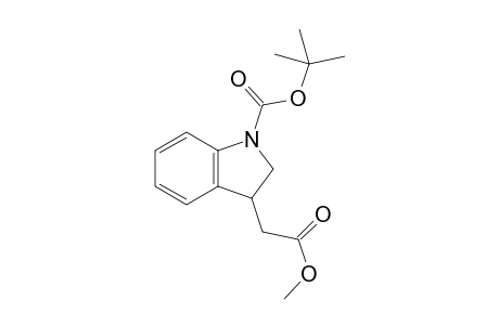 tert-Butyl 3-(2-methoxy-2-oxoethyl)indoline-1-carboxylate