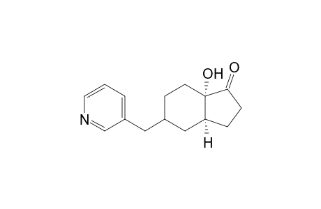 cis-3-aza-3-benzyl-6-hydroxybicyclo[4.3.0]nonan-7-one