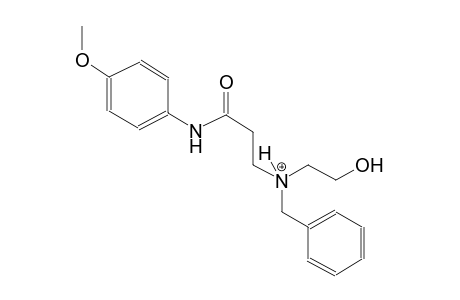 benzenemethanaminium, N-(2-hydroxyethyl)-N-[3-[(4-methoxyphenyl)amino]-3-oxopropyl]-