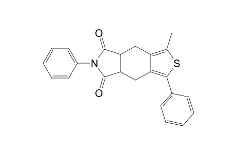 3-Methyl-1,6-diphenyl-4,4a,7a,8-tetrahydrothieno[3,4-f]isoindole-5,7-dione