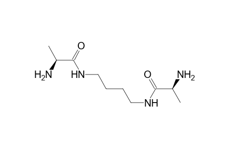 (2S)-2-amino-N-[4-[[(2S)-2-amino-1-oxopropyl]amino]butyl]propanamide