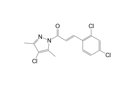 4-chloro-1-[(2E)-3-(2,4-dichlorophenyl)-2-propenoyl]-3,5-dimethyl-1H-pyrazole