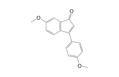 3-(p-Methoxyphenyl)-6-methoxyindenone