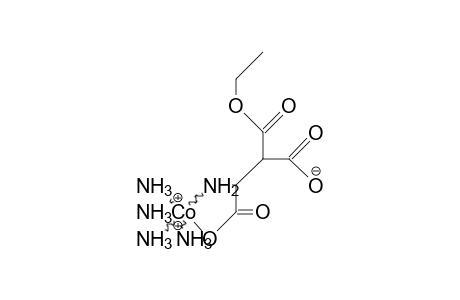 (3-Ethoxycarbonyl-aspartato)-tetraamino cobalt cation