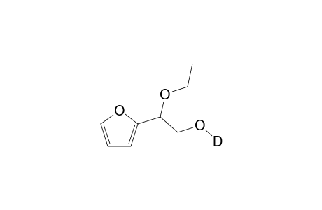 2-(2-Deuteroxy-1-ethoxy ethyl)furan