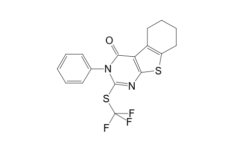 3-Phenyl-2-trifluoromethylsulfanyl-5,6,7,8-tetrahydro-3H-benzo[4,5]thieno[2,3-d]pyrimidin-4-one