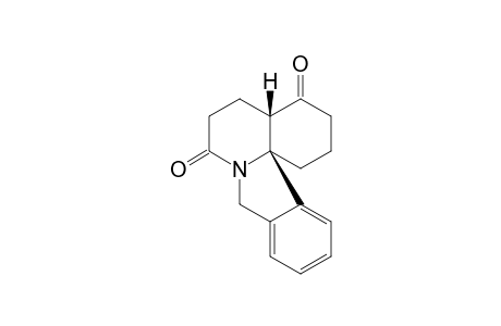 Decahydrodibando[a,h]indolizine-7,10-dione