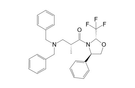 (2S,4R)-2-Trifluoromethyl-4-phenyl-3(2R)-3-N,N-dibenzyl-2-methylaminopropanoyl)oxazolidine