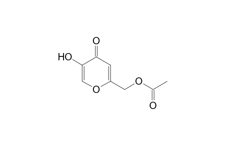 5-hydroxy-2-(hydroxymethyl)-4H-pyran-4-one, 2-acetate