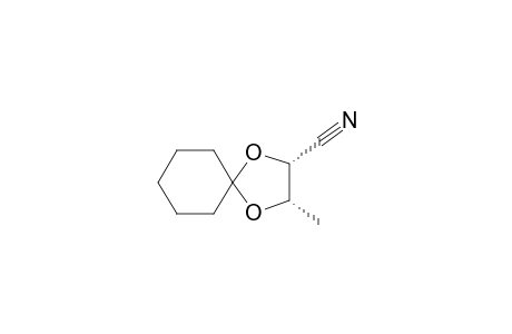 (2R,3S)-2,3-(Cyclohexylidenedioxy)butanenitrile