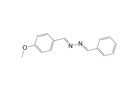 Benzaldehyde, 4-methoxy-, (phenylmethylene)hydrazone