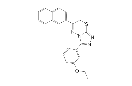 3-(3-ethoxyphenyl)-6-(2-naphthyl)-7H-[1,2,4]triazolo[3,4-b][1,3,4]thiadiazine