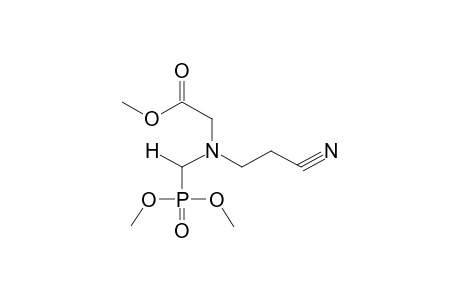 N-2-CYANOETHYL-N-PHOSPHONOMETHYLGLYCINE, TRIMETHYL ESTER