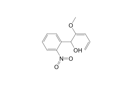 (E)-(+-)-.alpha.-(1-Methoxy-1,3-butadienyl)-2-nitrobenzenemethanol