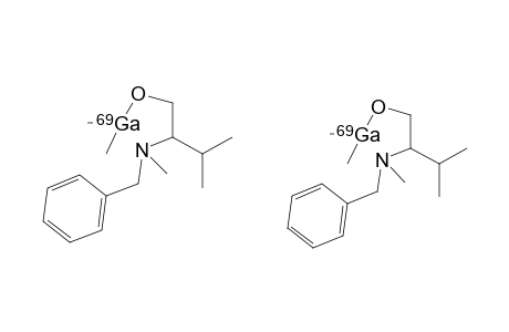 Dimethylgallium(III)-69Ga 2-(benzyl(methyl)amino)-3-methylbutan-1-olate