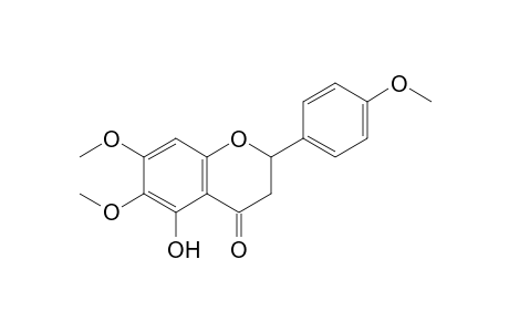 5-Hydroxy-6,7,4'-trimethoxyflavanone