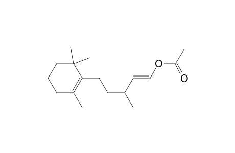 1-Penten-1-ol, 3-methyl-5-(2,6,6-trimethyl-1-cyclohexen-1-yl)-, acetate, (E)-(.+-.)-