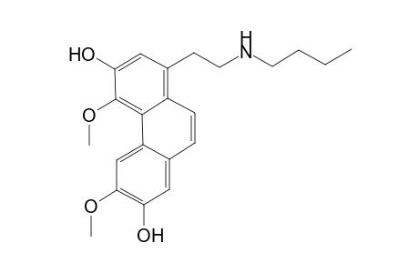 8-[2-(butylamino)ethyl]-3,5-dimethoxy-phenanthrene-2,6-diol