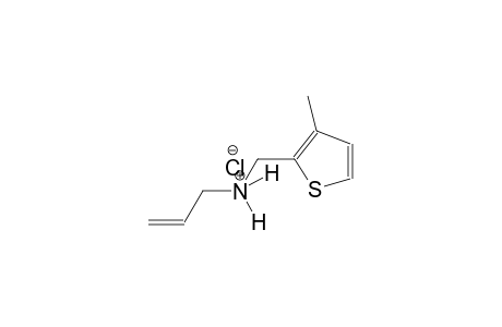 N-[(3-methyl-2-thienyl)methyl]-2-propen-1-aminium chloride