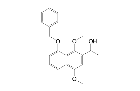 5-Benzyloxy-3-(1-hydroxyethyl)-1,4-dimethoxynaphthalene