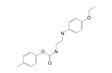 p-Tolyl (2-(p-phenetidino)ethyl)carbamate