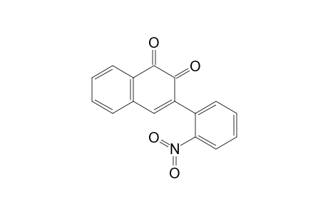 3-(2-Nitrophenyl)naphthalene-1,2-dione