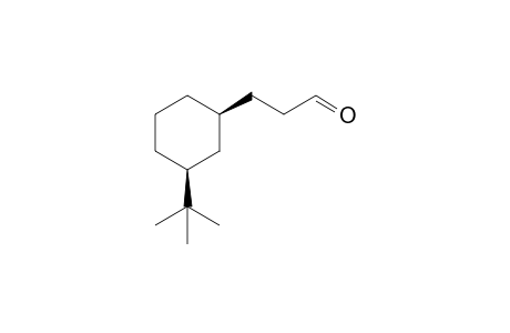 cis-3-(3-tert-butylcyclohexyl)propanal
