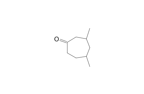 CYCLOHEPTANONE, 3,5-DIMETHYL-, CIS-