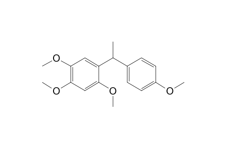 1-(4-Methoxyphenyl)-1-(2,4,5-trimethoxyphenyl)ethane