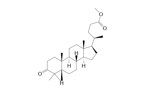 (4R)-4-[(5S,8S,9S,10R,13R,14S,17R)-3-keto-4,4,10,13-tetramethyl-2,5,6,7,8,9,11,12,14,15,16,17-dodecahydro-1H-cyclopenta[a]phenanthren-17-yl]valeric acid methyl ester