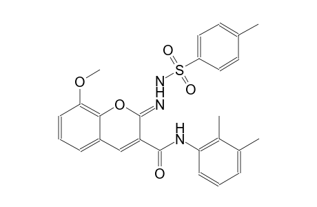 benzenesulfonic acid, 4-methyl-, 2-[(2Z)-3-[[(2,3-dimethylphenyl)amino]carbonyl]-8-methoxy-2H-1-benzopyran-2-ylidene]hydrazide