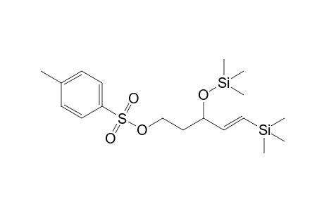(trans)-5-(Tosyloxy)-1-(trimethylsilyl)-3-[(trimethylsilyl)oxy]-1-pentene