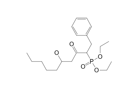 Diethyl 1-benzyl-4-hydroxy-2-oxononylphosphonate