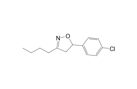 3-n-Butyl-5-(4-chlorophenyl)isoxazoline