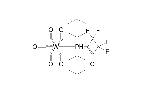 DICYCLOHEXYL(2-CHLORO-3,3,4,4-TETRAFLUOROCYCLOBUTENYL)PHOSPHINE-TUNGSTEN PENTACARBONYL