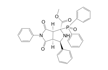 (1.alpha.,3.beta.,3a.alpha.,6a.alpha.)-methyl octahydro-1-(diphenylphophinoyl)-4,6-dioxo-3,5-diphenylpyrrolo[3,4-c]pyrrole-1-carboxylate