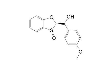 (2R,Ss)-2-[(1R)-1-Hydroxy-1-(4-methoxyphenyl)methyl]-1,3-benzoxathiole-3(2H)-oxide