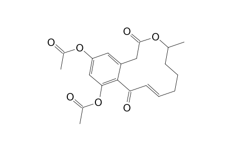 2H-3-Benzoxacyclododecin-2,10(1H)-dione, 11,13-bis(acetyloxy)-4,5,6,7-tetrahydro-4-methyl-