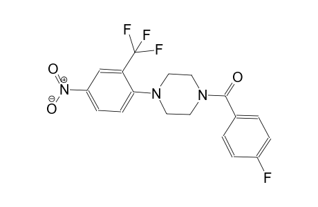 piperazine, 1-(4-fluorobenzoyl)-4-[4-nitro-2-(trifluoromethyl)phenyl]-
