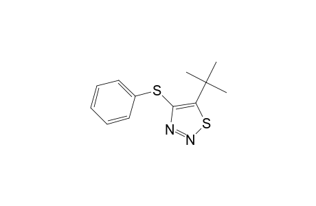 5-tert-Butyl-4-(phenylthio)thiadiazole