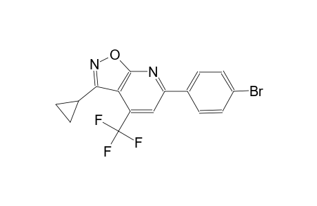 isoxazolo[5,4-b]pyridine, 6-(4-bromophenyl)-3-cyclopropyl-4-(trifluoromethyl)-