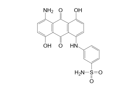 Benzenesulfonamide, 3-[(5-amino-9,10-dihydro-4,8-dihydroxy-9,10-dioxo-1-anthracenyl)amino]-
