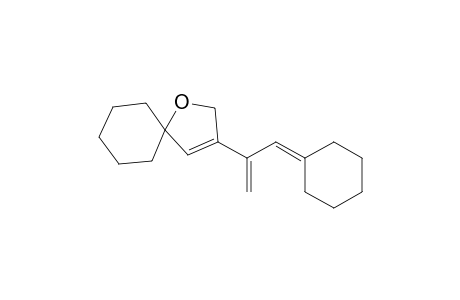 3-(1-Cyclohexylidenemethylvinyl)-1-oxaspiro[4.5]dec-3-ene